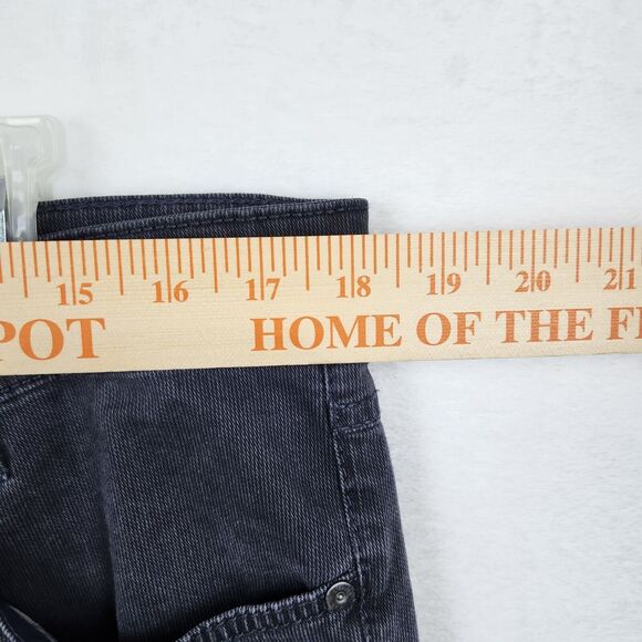 MAC Arne Jeans Mens 36x34 Black Vintage Wash Straight Leg Slim Germany ALTERED - Picture 6 of 16